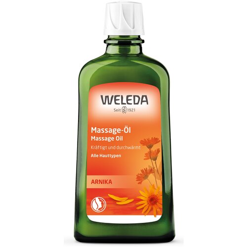 Weleda масло для тела массажное с арникой, 200 мл масло массажное с арникой weleda arnica massage oil 200 мл