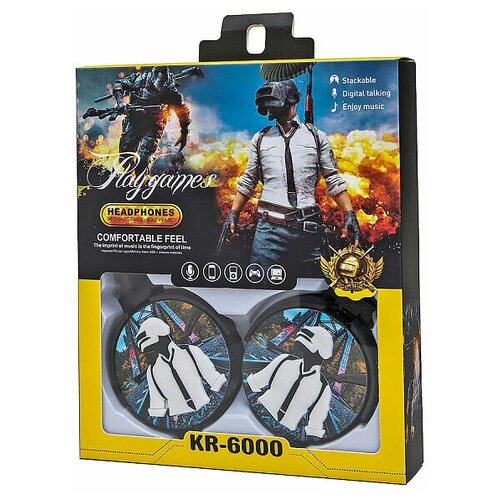 Беспроводные наушники Stereo Sound KR-6000 Play Games Pubg 215000₽