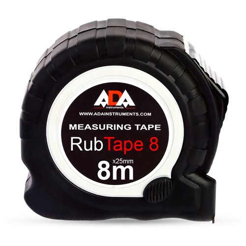 Измерительная рулетка ADA instruments RubTape 8, 25 мм х8 м