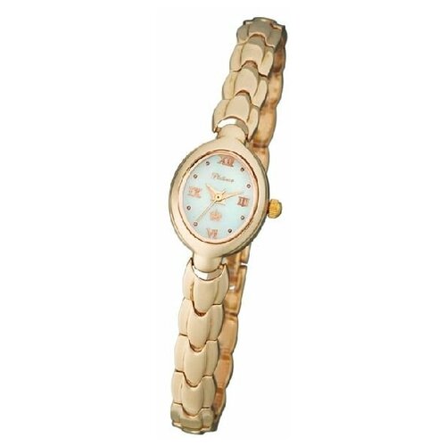 фото Часы platinor женские золотые часы на браслете "мэри"