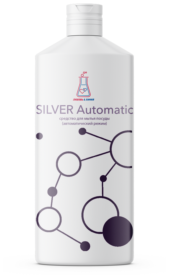 Средство для мытья посуды в посудомоечных машинах Silver Automatic 1л - фотография № 1