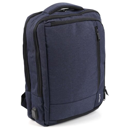 Мужской текстильный рюкзак 2232 Блу