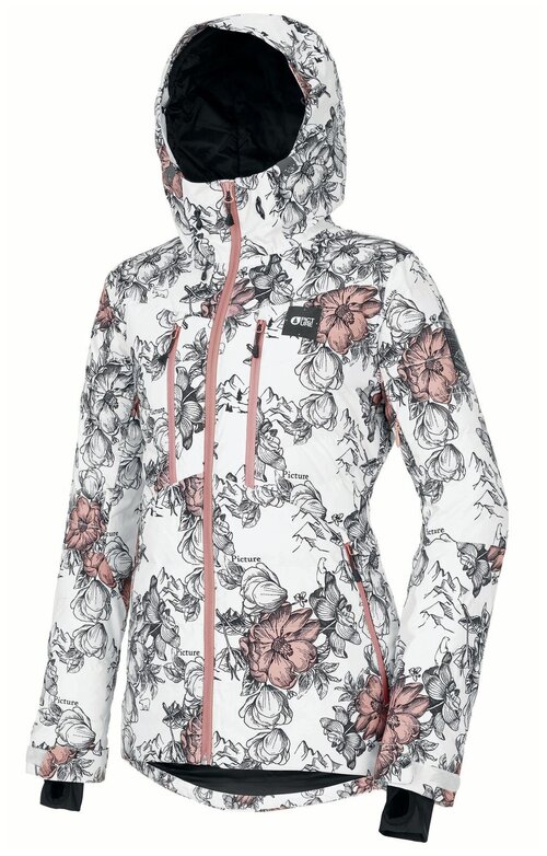 Куртка Picture Organic, размер S, белый, розовый