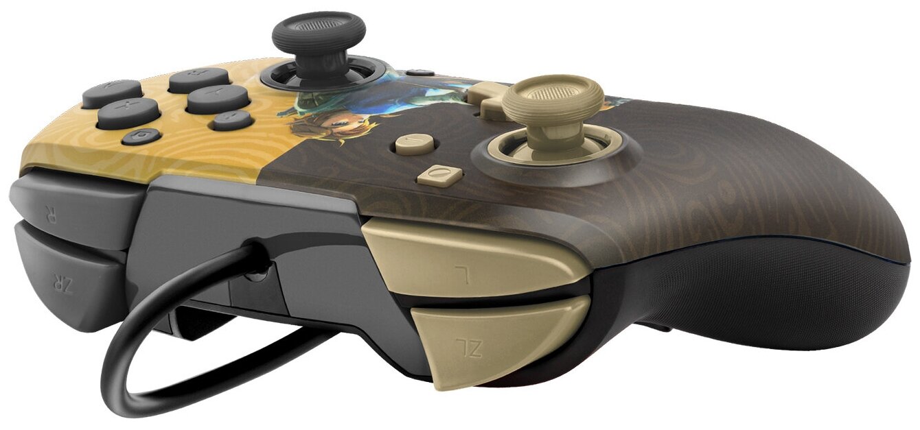 Аксессуар Nintendo Switch Проводной контроллер Faceoff Zelda