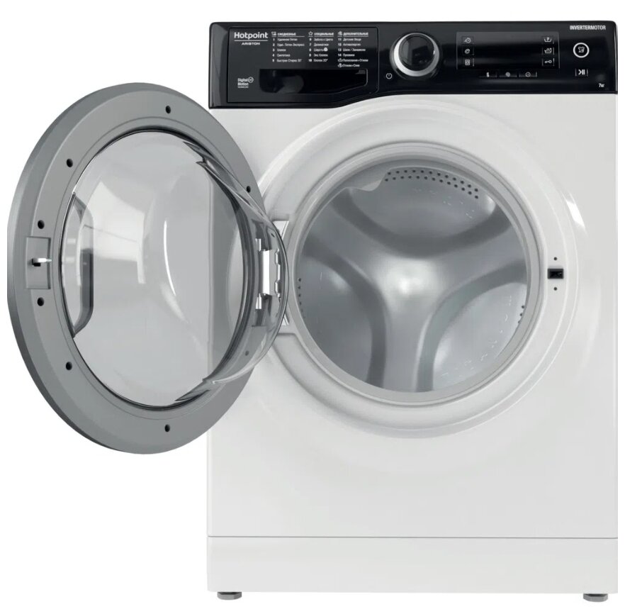 витринный Стиральная машина Hotpoint-Ariston BK RD 7239 K белый - фотография № 4