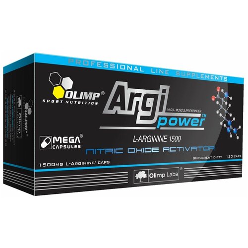 Аргинин и N.O. бустеры OLIMP ArgiPower 120 капс