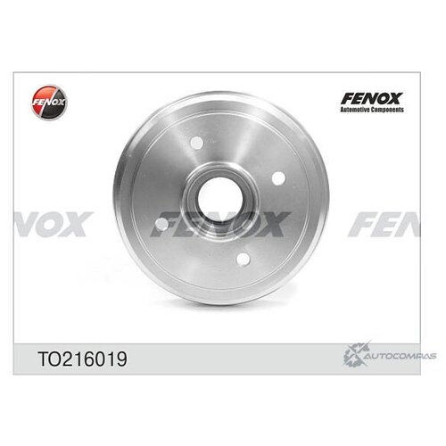 Барабан Тормозной Задний Fenox To216019 FENOX арт. TO216019