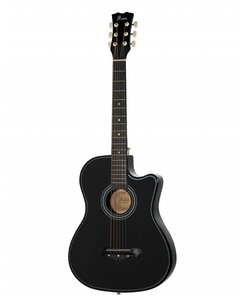 Фото FFG-1038BK Акустическая гитара, черная, с вырезом, Foix