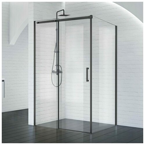 душевой уголок belbagno marmi ah 1 60 100 c cr Душевой уголок BelBagno ACQUA-AH-1-120/90-C-NERO