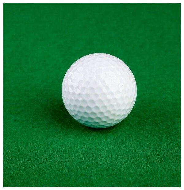 Мяч для гольфа, 2-х слойный, 420 выемок, d4.3 см, 45 гр (2 шт)