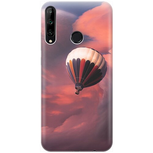 фото Re:pa накладка transparent для huawei p40 lite e / honor 9c с принтом "воздушный шар и волшебство"