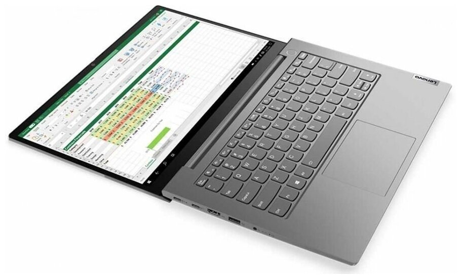 14 Ноутбук Lenovo ThinkBook 14 G2 ITL 1920x1200 Intel Core i3 1115G4 RAM 8 ГБ SSD 256 ГБ Без ОС