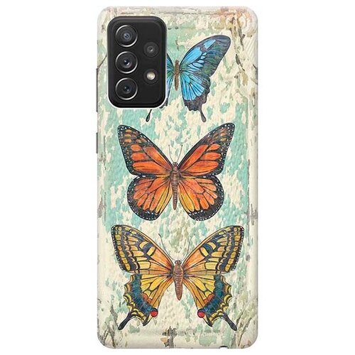 RE: PA Чехол - накладка ArtColor для Samsung Galaxy A72 с принтом Три бабочки чехол накладка artcolor для samsung galaxy s21 с принтом три бабочки