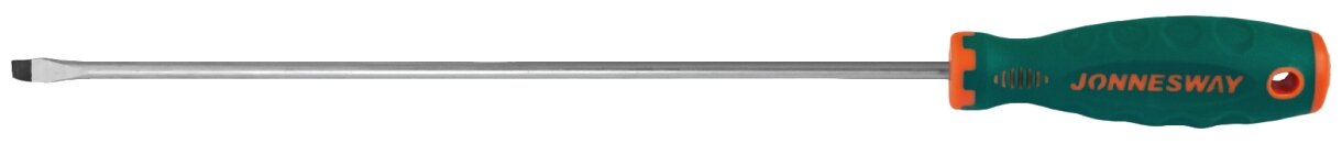 JONNESWAY D71S5300 Отвертка стержневая шлицевая ANTI-SLIP GRIP, SL5.5х300 мм - фото №1