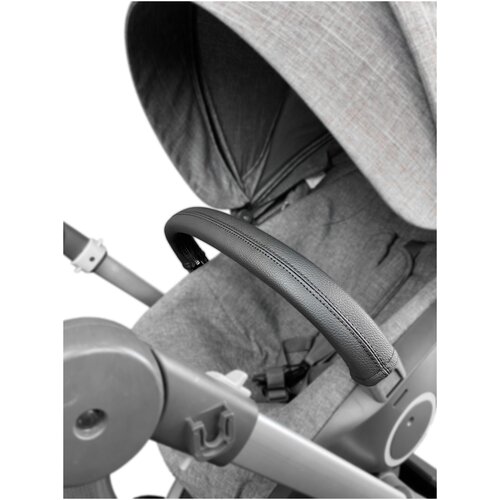 фото Чехол черный для бампера коляски stokke trailz xplory v3 v4 v5