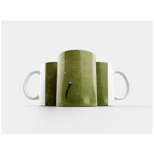 фото Кружка "спортсмен, мяч, флаг" 320 мл lotsprints