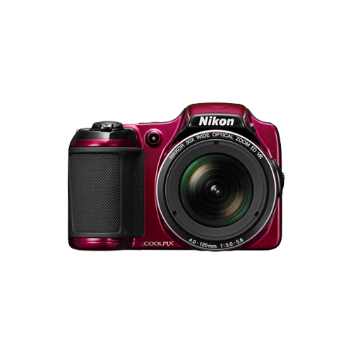 Фотоаппарат Nikon Coolpix L820, красный