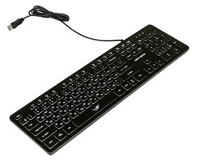 Клавиатура игровая Dialog KGK-17U black Gan-Kata с подсветкой - чёрная