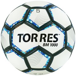 Футбольный мяч Torres F320625 5 Белый/Сине-серебристый