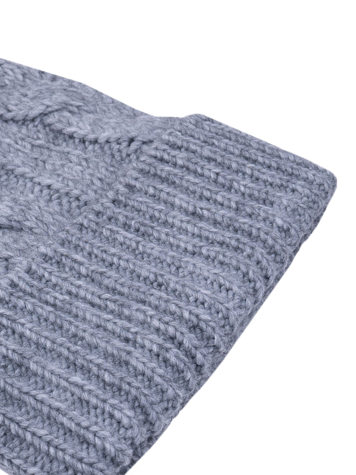 Шапка-бини UNITED COLORS OF BENETTON для мужчин, размер L, серый — фото 1