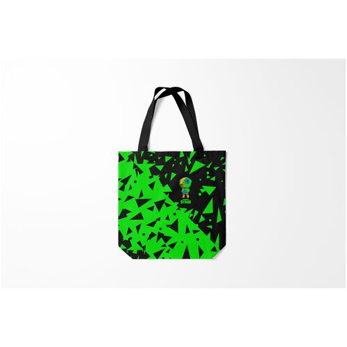 фото Сумка-шоппер / 40х40 см / геймерам / brawl stars burnettie