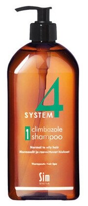 Sim Sensitive шампунь №1 System 4 для нормальной и жирной кожи головы, 500 мл