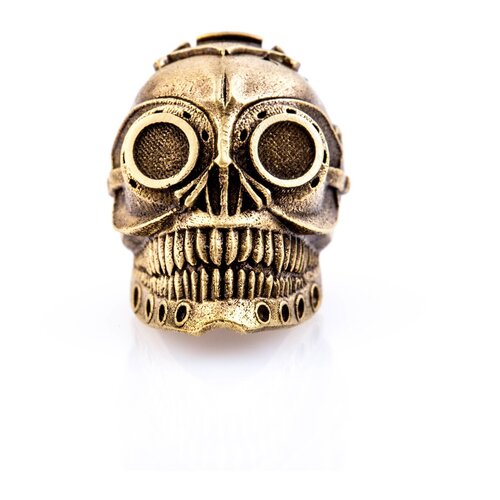 Бусина для темляка Steampunk Skull