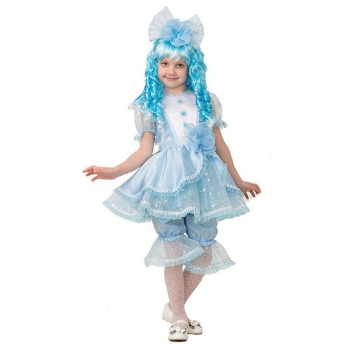 фото Карнавальный костюм «мальвина», текстиль, размер 26, рост 10 батик