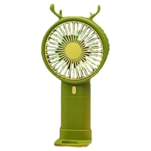 Портативный вентилятор ручной мини вентилятор зеленый ручной вентилятор с ушками вентилятор с USB вентилятор детский 35500₽