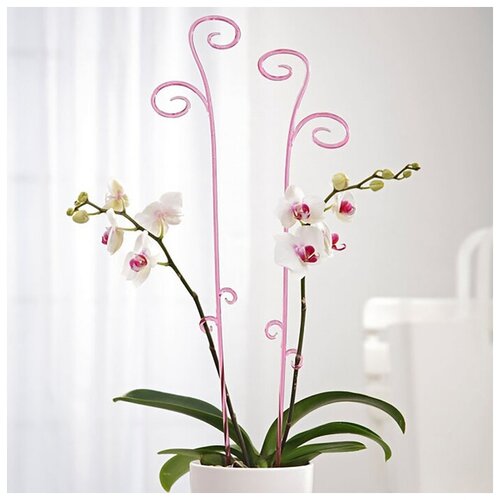 Держатель для орхидеи, 60 см, цвет микс./В упаковке шт: 10
