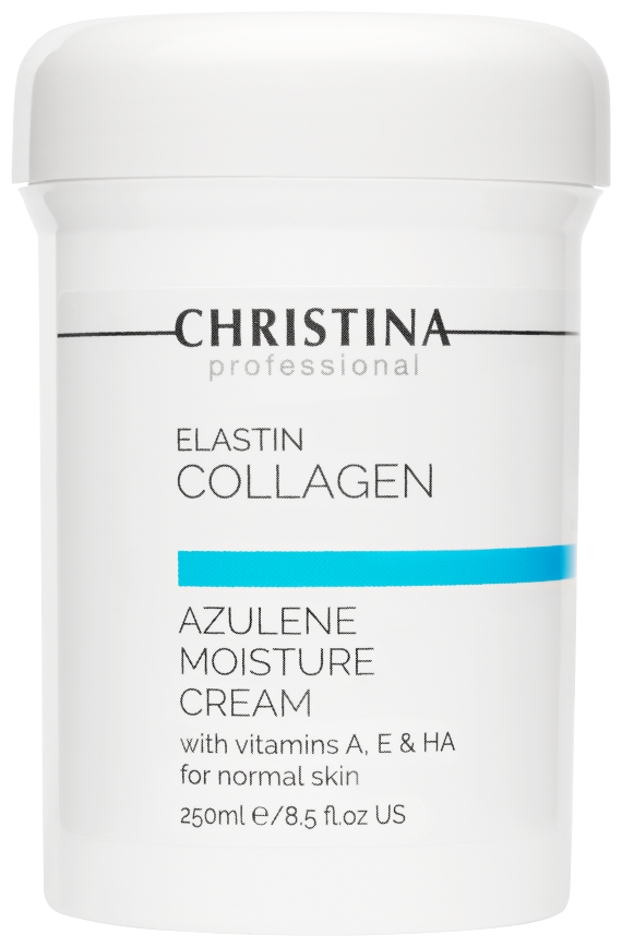 Christina увлажняющий крем Elastincollagen Azulene Moisture Cream 250мл