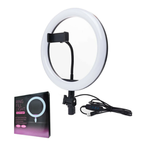 Кольцевая светодиодная лампа LED Ring Fill Light 26 см (Белый)