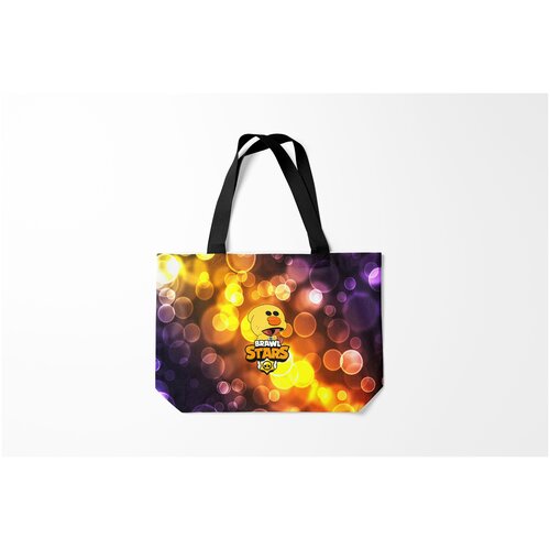 фото Сумка-шоппер / 46х35 см / геймерам / brawl stars leon sally burnettie