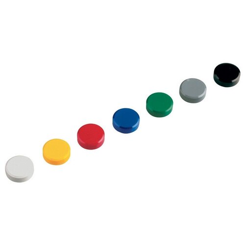 Магнитный держатель для досок MAUL HEBEL 61761, 20мм, круглый 20шт/уп в асс