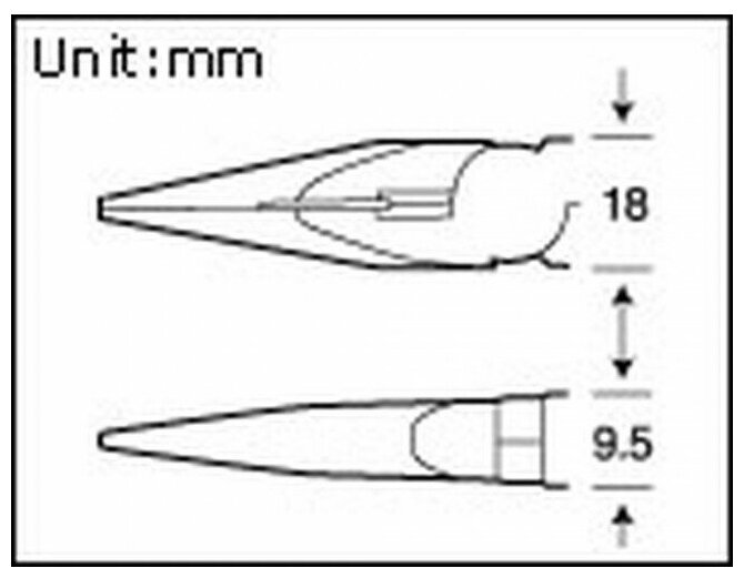 Длиногубцы-бокорезы ProsKit 1PK-709 (150 мм.)