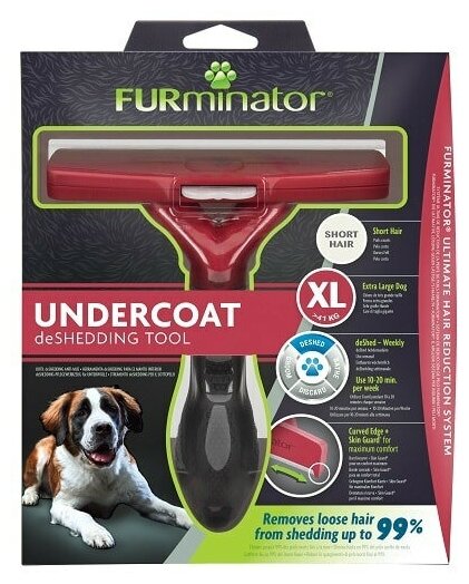 Furminator Фурминатор XL для гигантских собак с короткой шерстью, 1шт