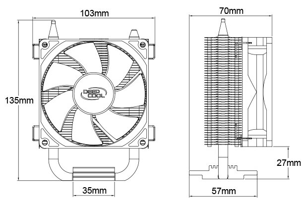 Кулер Deepcool - фото №6