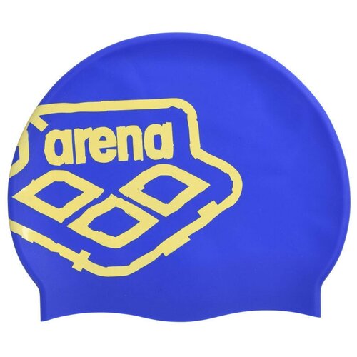 Шапочка для плавания ARENA Team Stripe Cap, арт. 001463107, синий, силикон