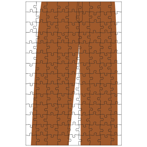 фото Магнитный пазл 27x18см."брюки, ткань, мода" на холодильник lotsprints
