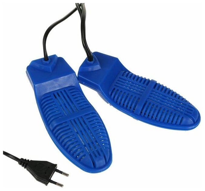 Сушилка для обуви ЭСО 9-220, 9 Вт, 14 см, синяя