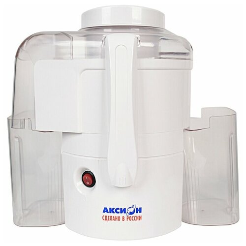 Соковыжималка аксион СЦ3201 БелыйЭл соковыжималка СЦ 3201 Аксион Турбо без шинковки Номинальная потребляемая мощность 250 Вт Производительность при выжимании сока 30 кгч Эффективность отжима не менее 50 Прозрачная крышка Два стакана 720000₽