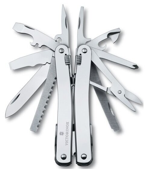 Мультитул Victorinox SwissTool Spirit X, 105 мм, 26 функций, в нейлоновом чехле