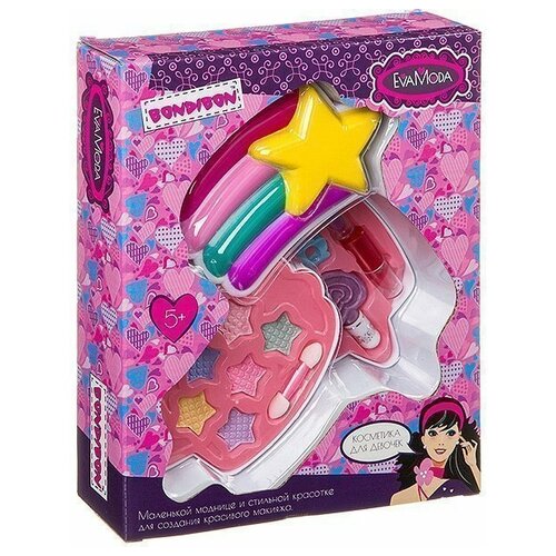 фото Набор косметики eva moda косметичка-звездочка 10387d bondibon