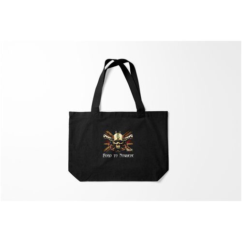 фото Сумка-шоппер / 46х35 см / рок / bullet for my valentine road to nowhere burnettie