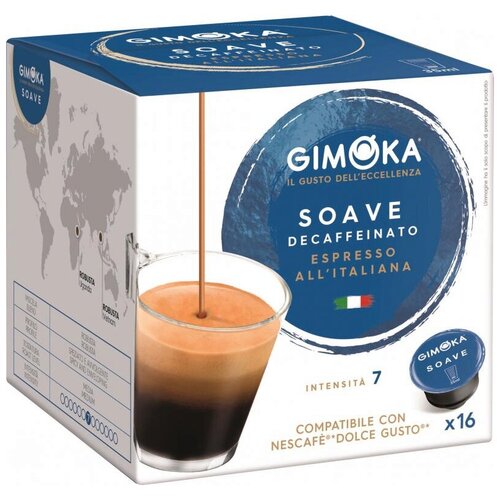 Кофе в капсулах Кофе в капсулах Gimoka Dolce Gusto Espresso Soave, 16кап/уп