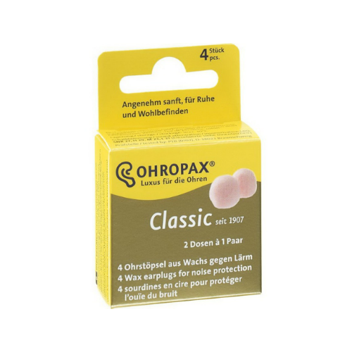 фото Беруши ohropax classic (восковые, 4 шт.)