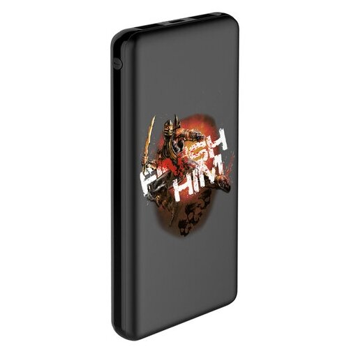 Внешний АКБ 10000 mAh 2 USB 1 MICRO 21A Li-pol черный Finish him Deppa 301108 139000₽