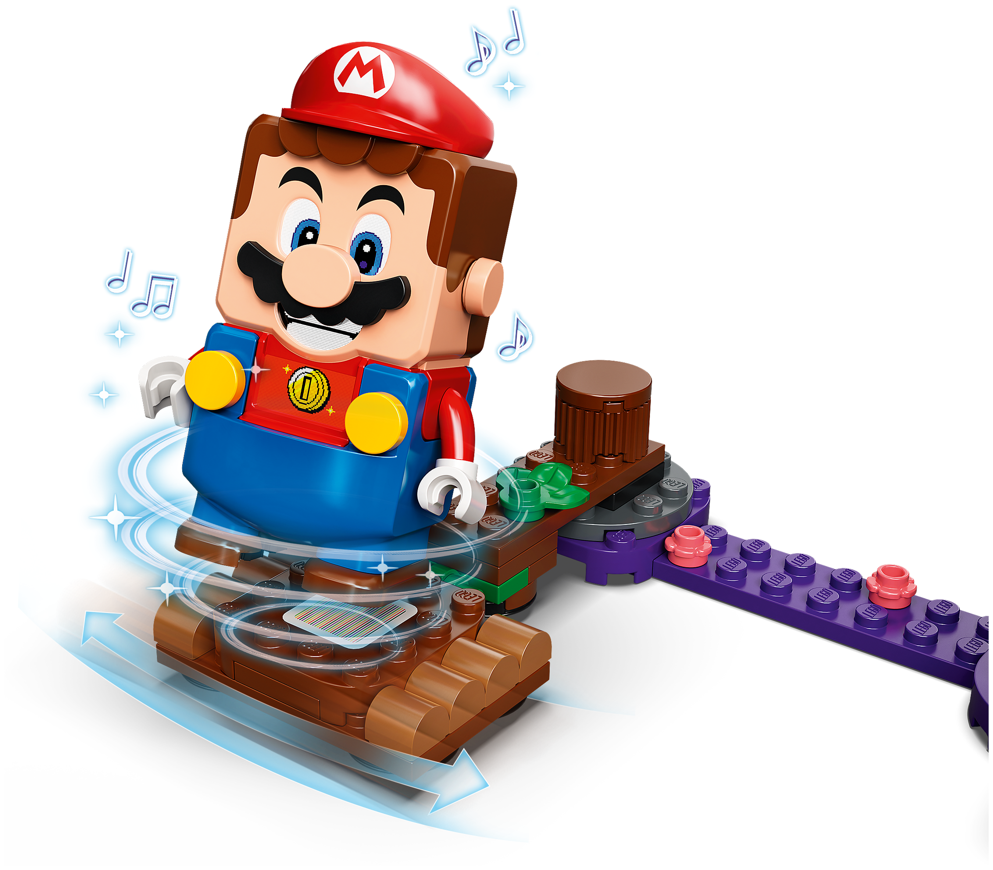 Конструктор LEGO Super Mario Ядовитое болото егозы (доп. набор), - фото №9