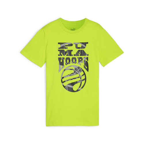 Футболка PUMA Basketball Blueprint Tee, размер 164-170, зеленый