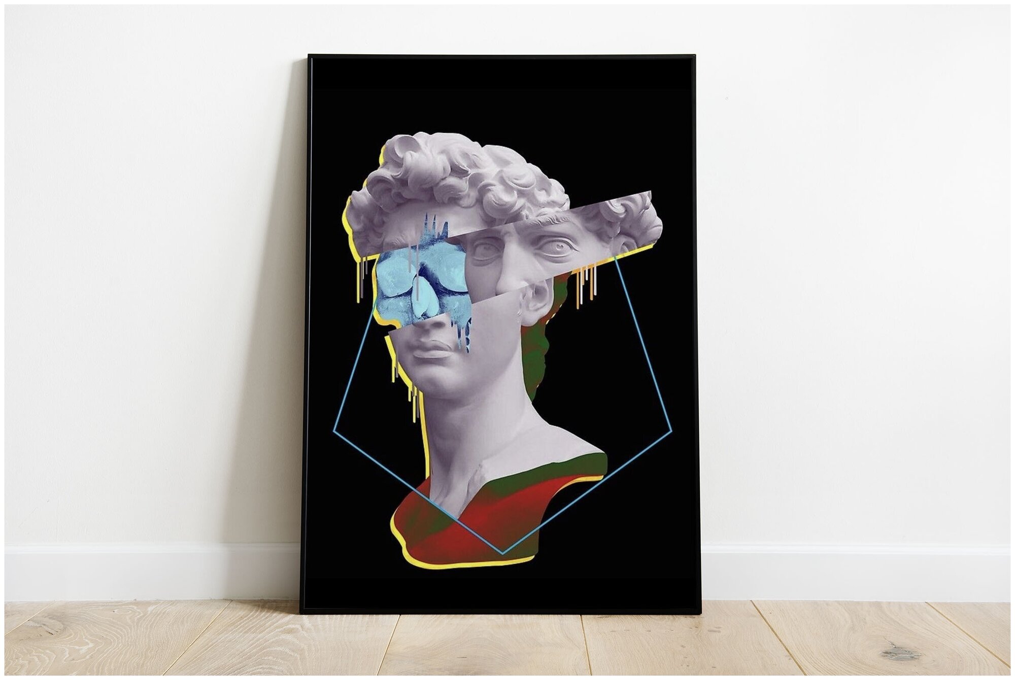 Плакат "Давид Микеланджело" / Формат А3+ (33х48 см) / Постер для интерьера